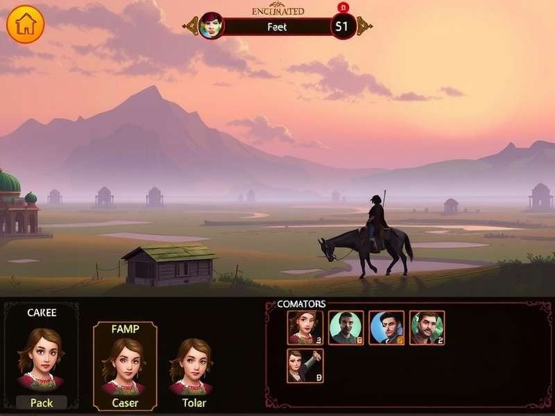 Enchanted India Routes gameplay screenshot showing Indian landscape